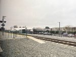 Van Nuys Station-the new platform arrangement